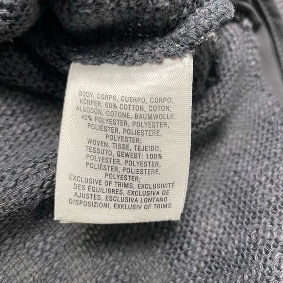 Anthropologie Deletta Cotton Blend Lightweight Sweater Size Large Grey - Picture 2 of 7